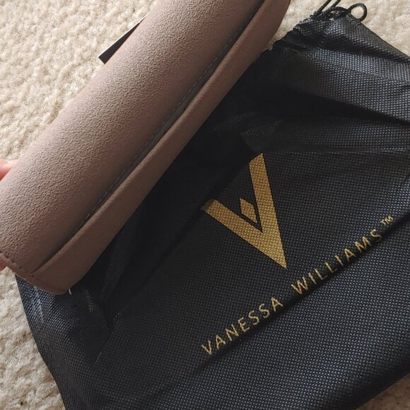 Vanessa Williams Suede Clutch Wallet - NEW! - Picture 2 of 3